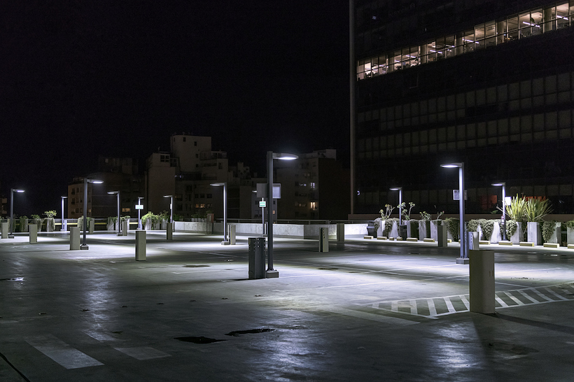 LED-verlichting voor bovengrondse parkeergarages